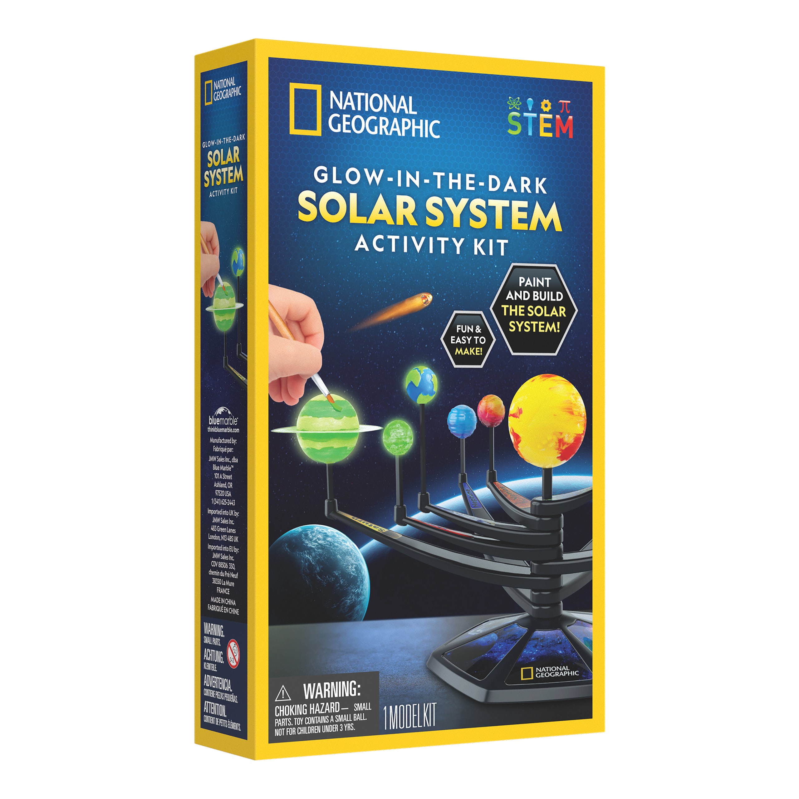 National Geographic Glow-in-the-Dark Solar System Activity Kit