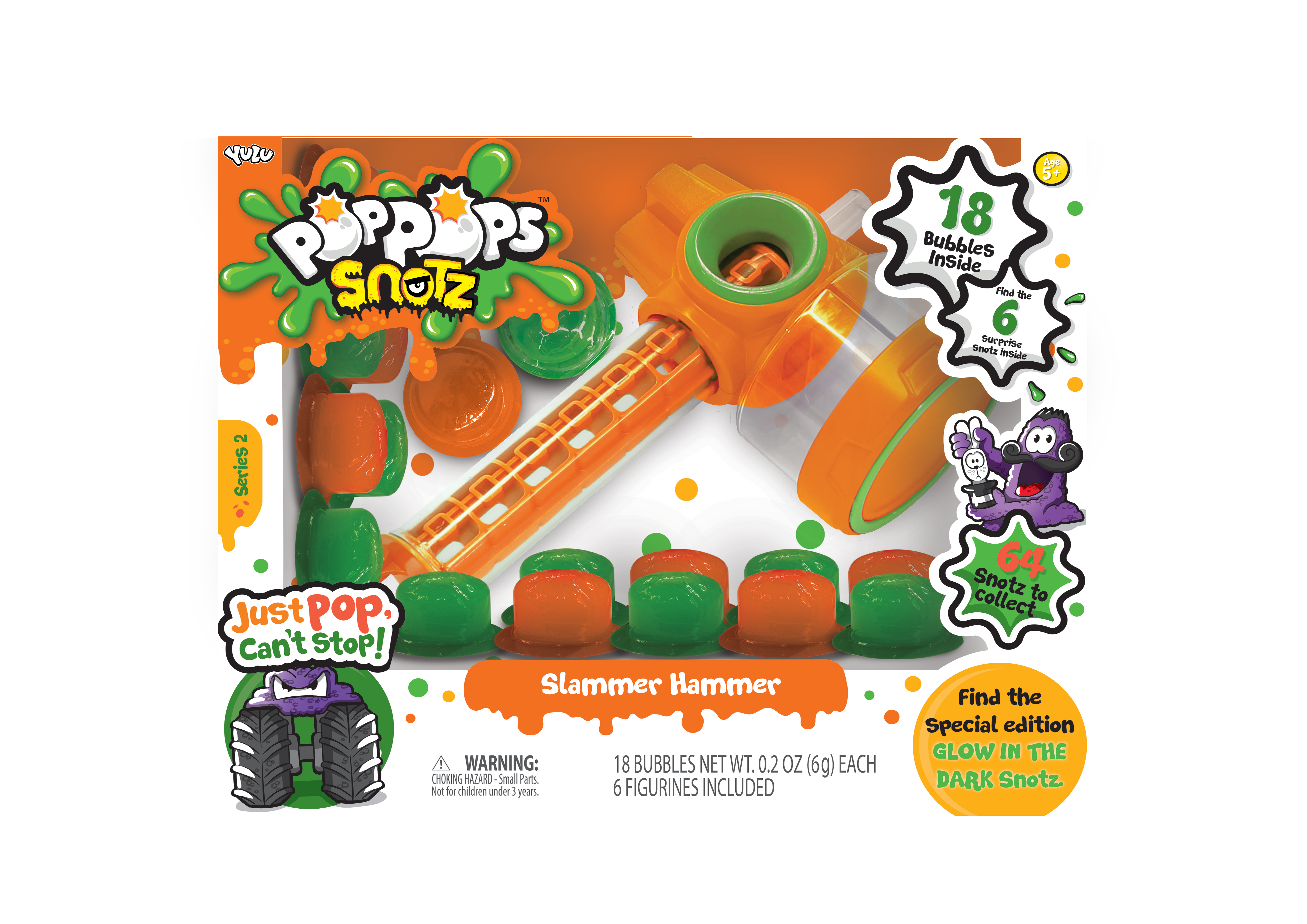 Pop Pops Snotz Slime Slammer Hammer